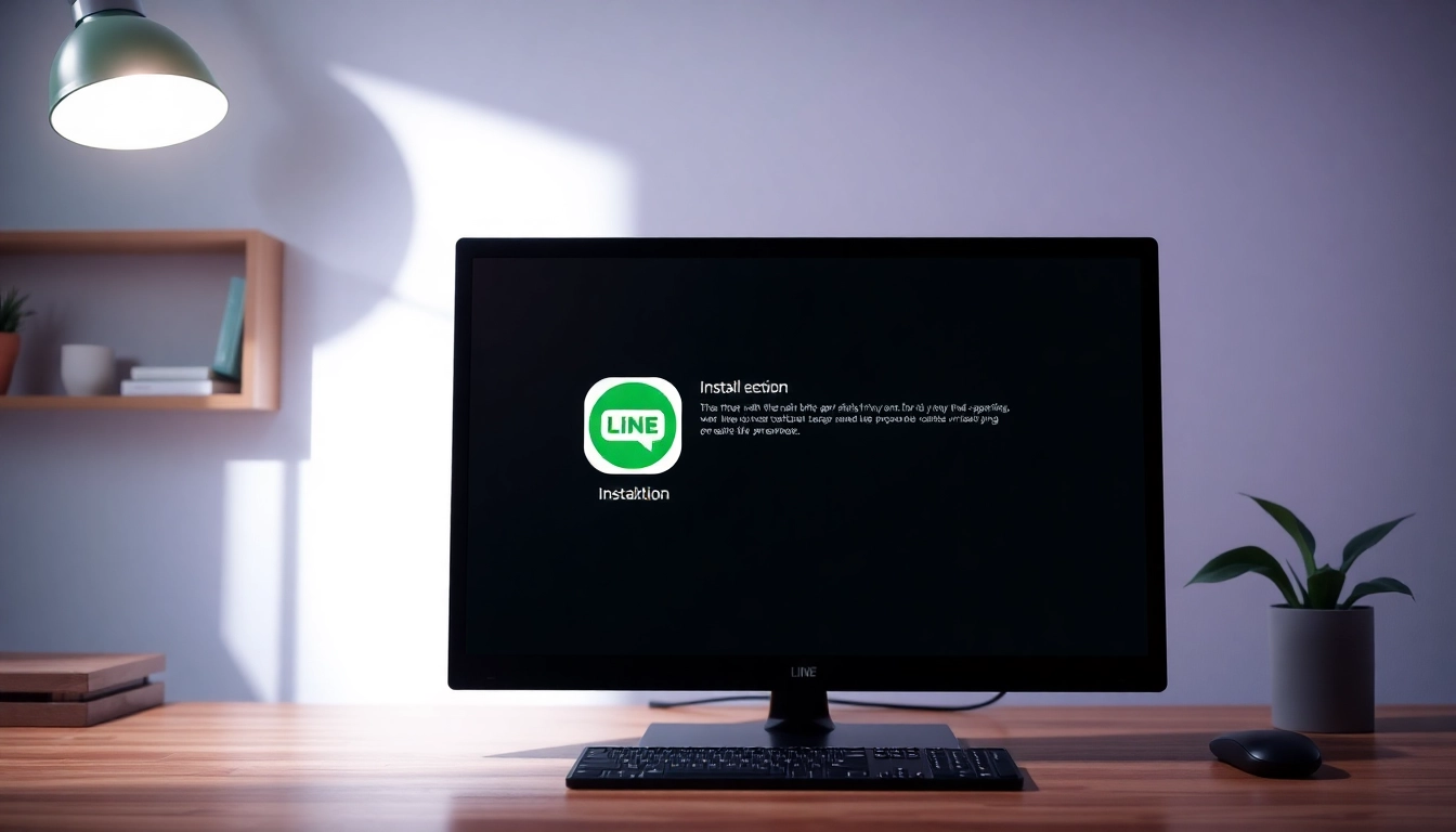 Install line下载電腦版 on your computer with a streamlined interface and clear installation steps.