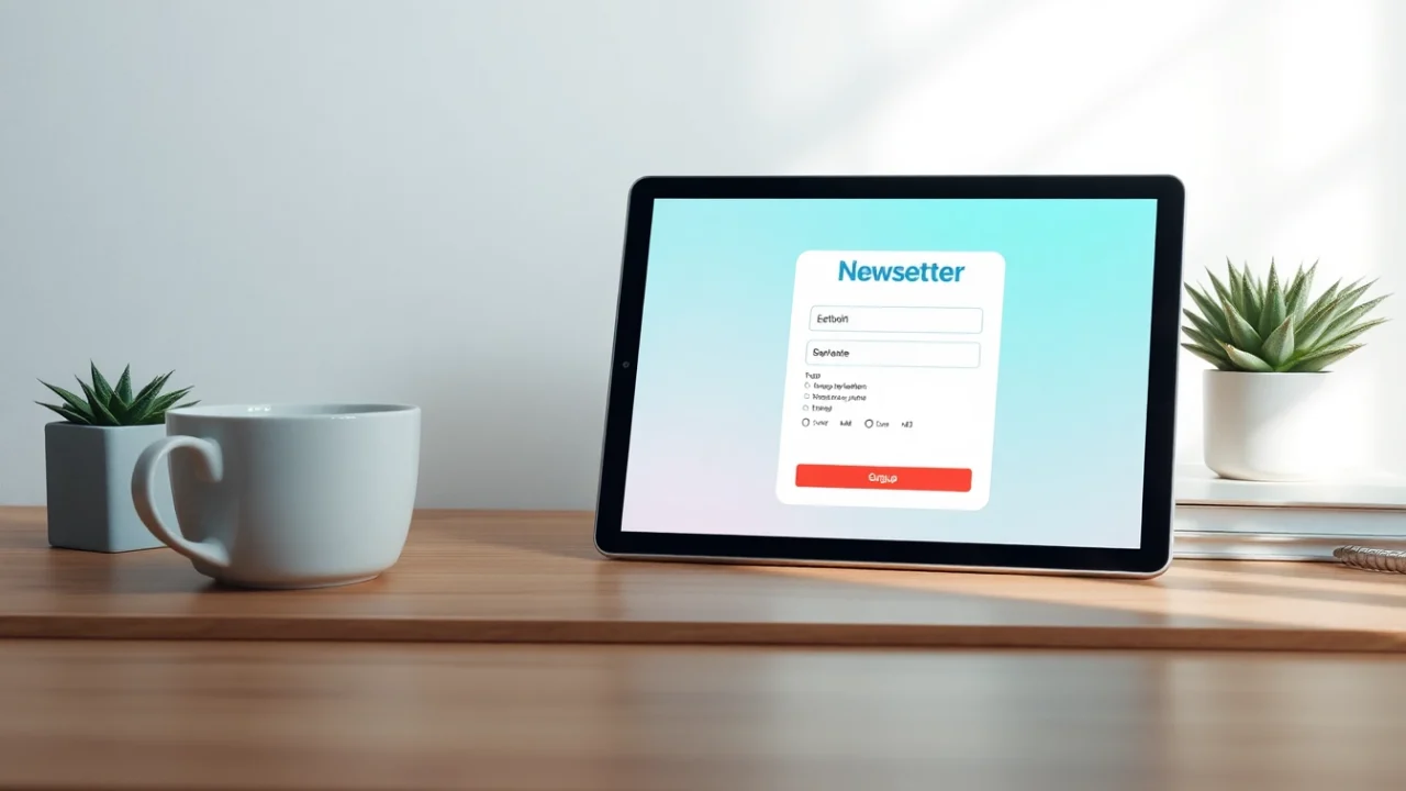 Proven Strategies for Effective Newsletter Signup Forms